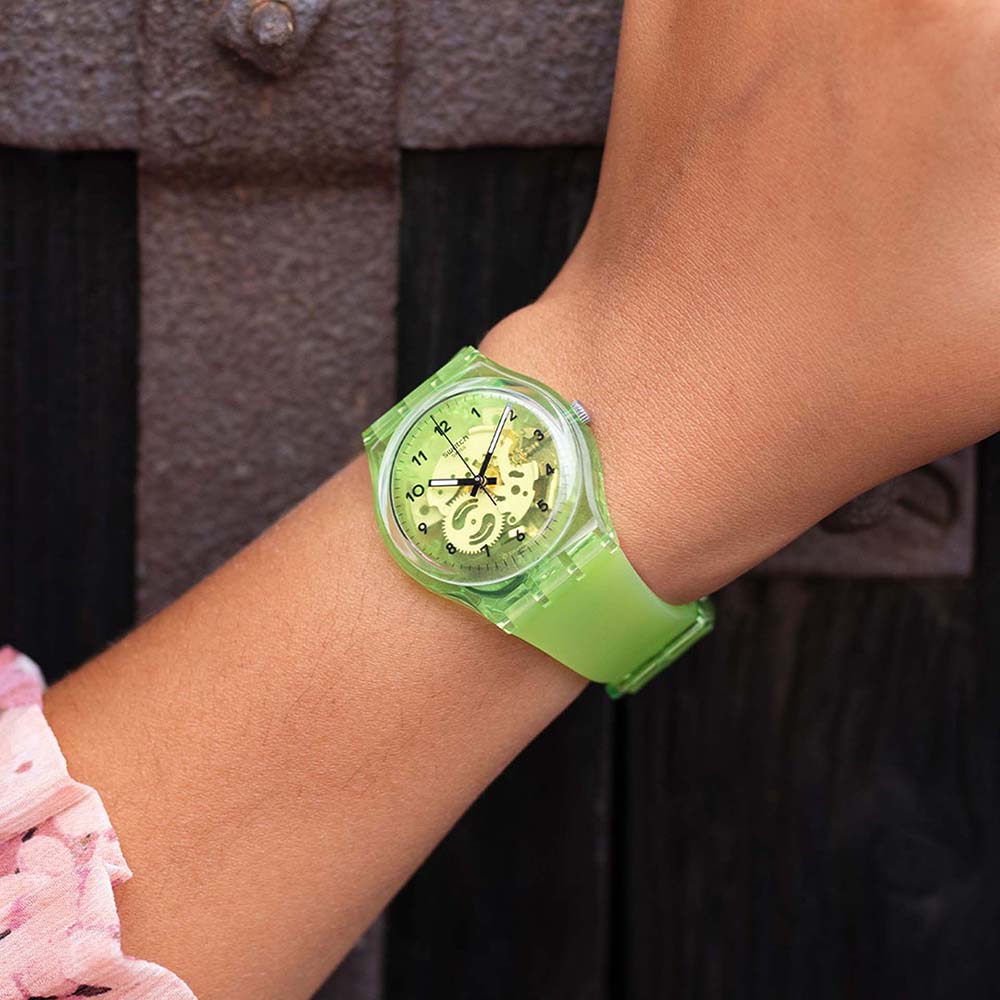zegarek Swatch GG227 kwarcowy dla dzieci Originals Gent LEMON FLAVOUR - miniatura 5