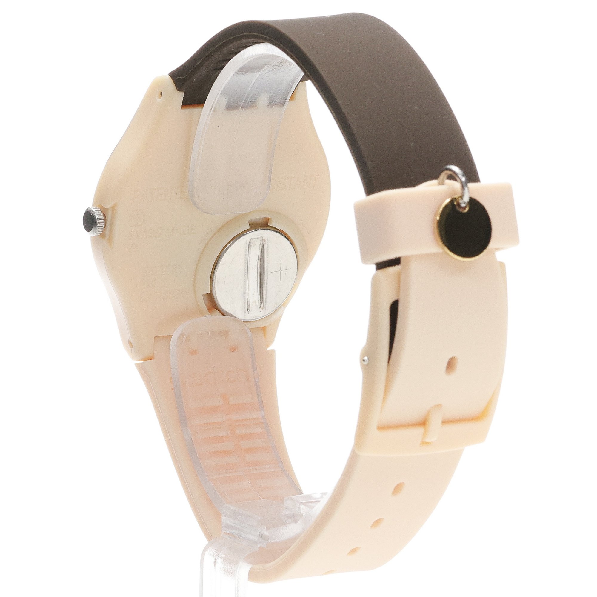 zegarek Swatch GT109 beżowy Originals - miniatura 4