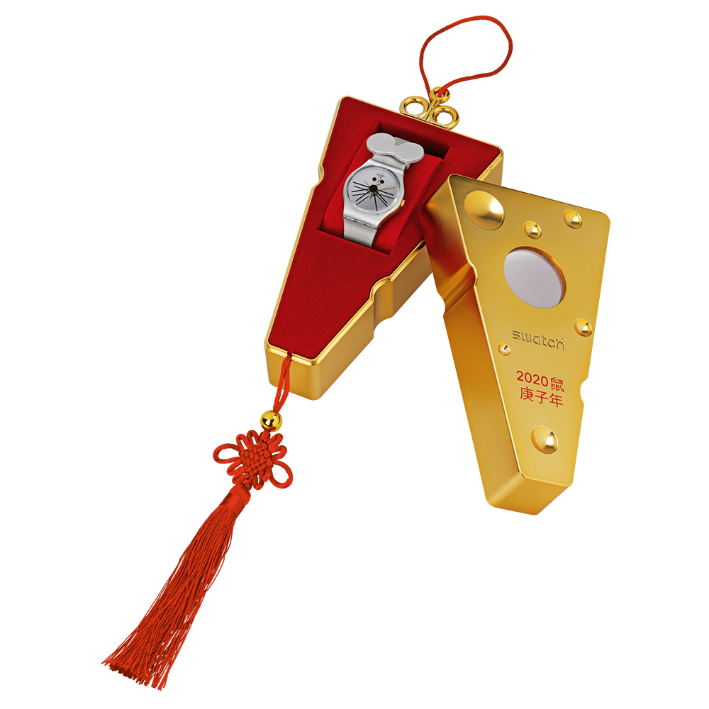 zegarek Swatch GZ327 kwarcowy damski Originals CHEESE SQUEAK SQUEAK - miniatura 6