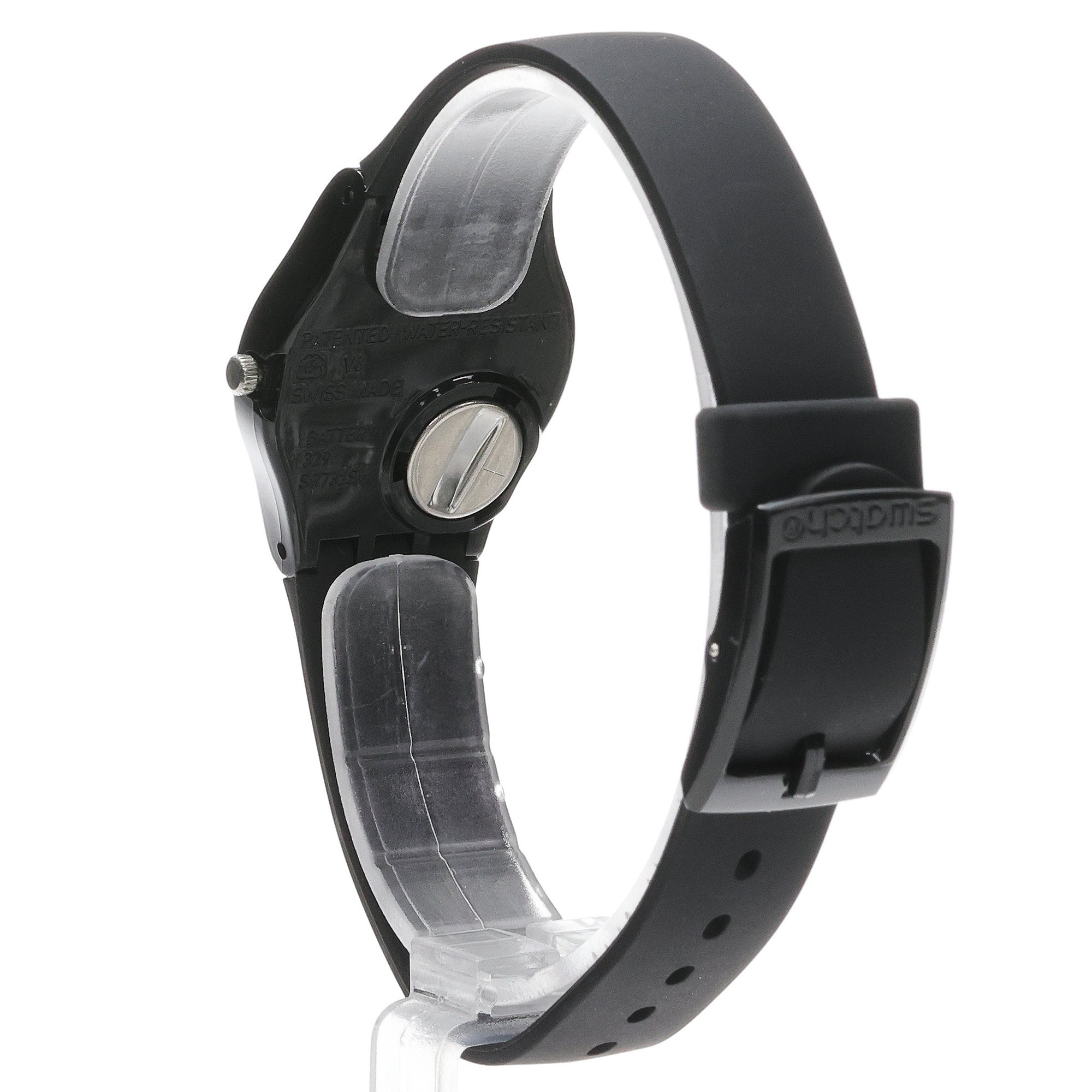 zegarek Swatch LB170E kwarcowy dla dzieci Originals LADY BLACK SINGLE - miniatura 4