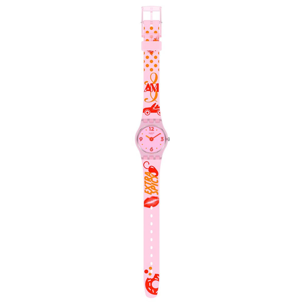 zegarek Swatch LP164 niebieski Originals Lady - miniatura 3