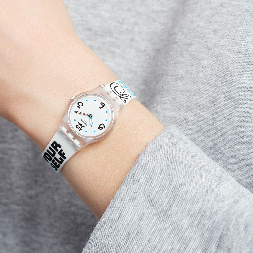 zegarek Swatch LW171 niebieski Originals Lady - miniatura 7