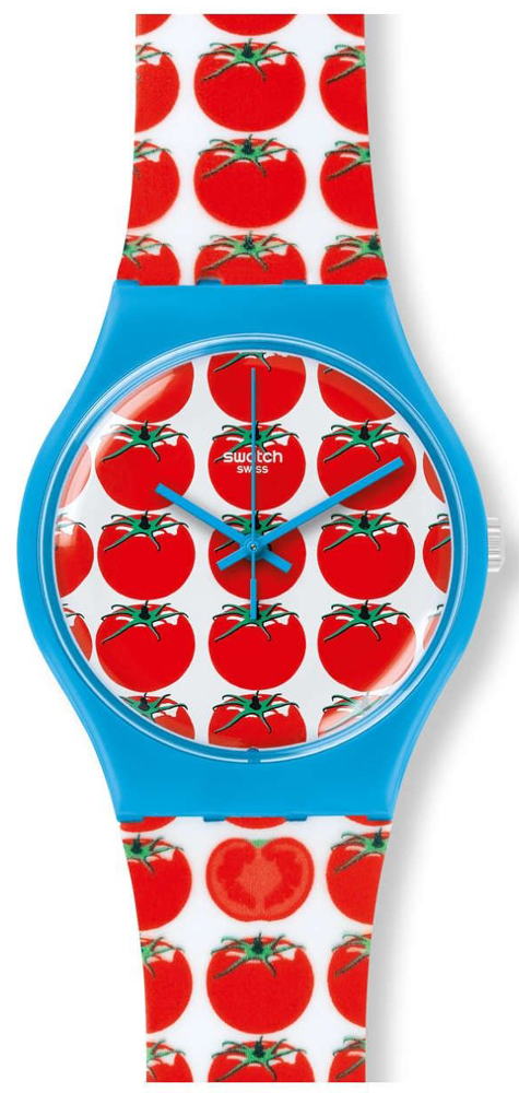 Swatch MAXI TOMATELLA - ZEGAR ŚCIENNY 2,1m MSUOS102