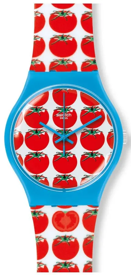 Swatch MSUOS102 Originals MAXI TOMATELLA - ZEGAR ŚCIENNY 2,1m - zdjęcie 1
