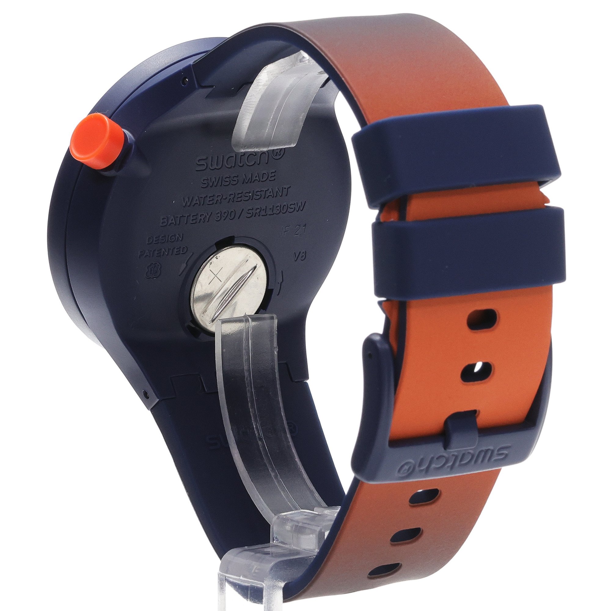 zegarek Swatch SB01S700 ESSENTIALLY CONFIDENT Big Bold mineralne - miniatura 4
