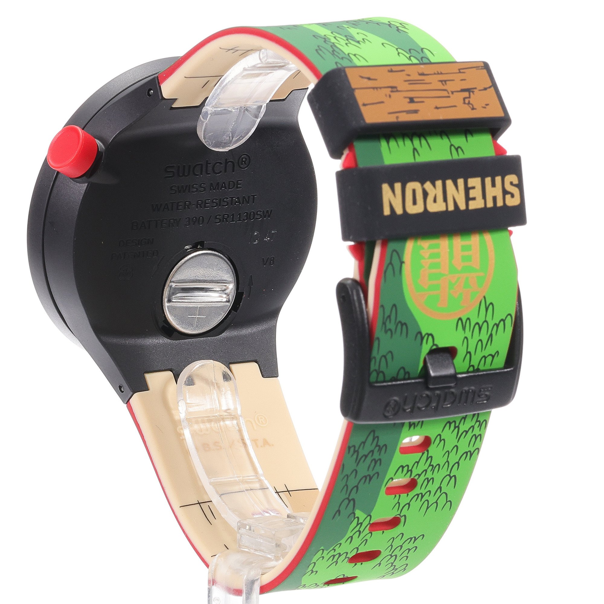 zegarek Swatch SB01Z102 Swatch Dragon Ball Z - SHENRON X SWATCH Big Bold akrylowe - miniatura 4