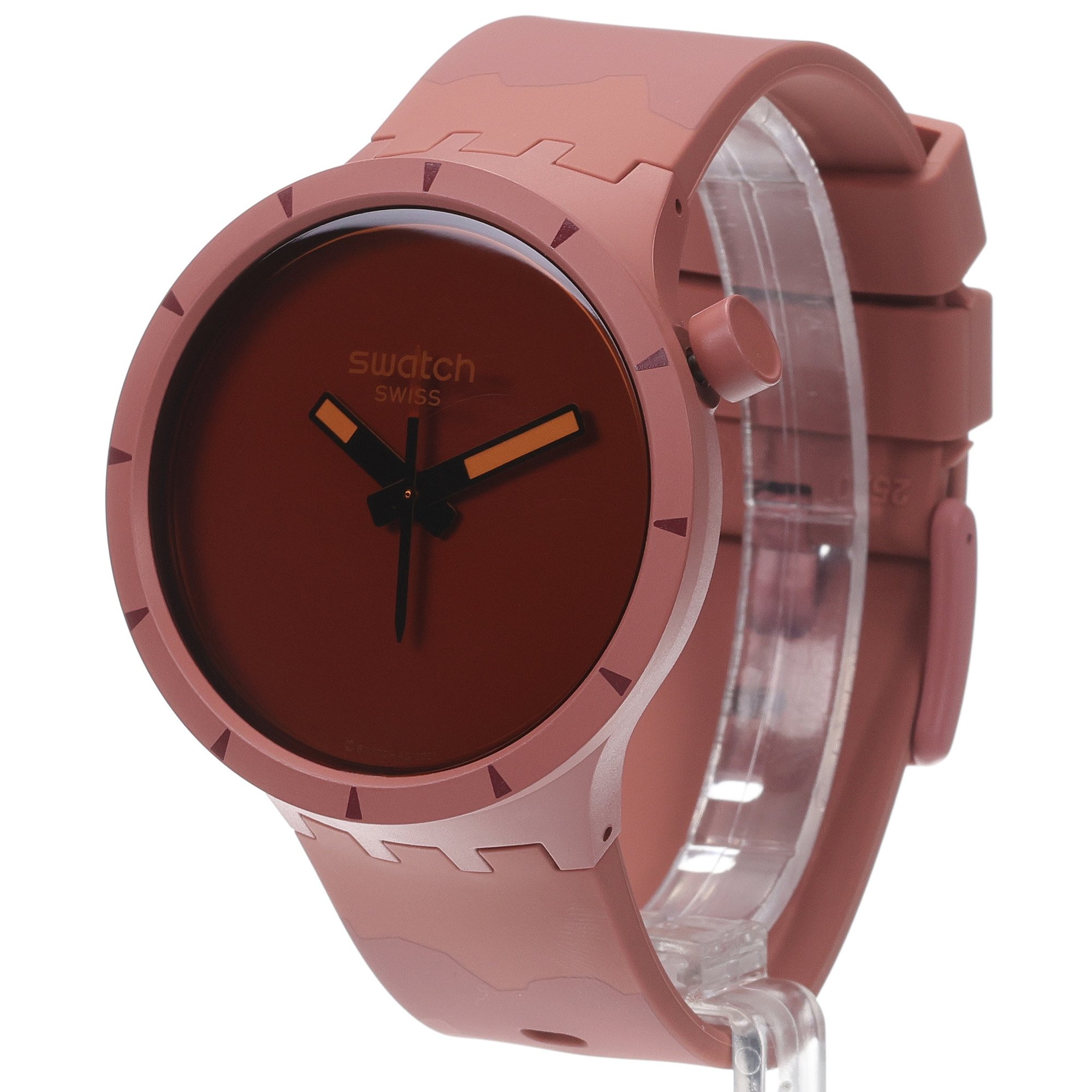 zegarek Swatch SB03R100 czerwony Big Bold - miniatura 2