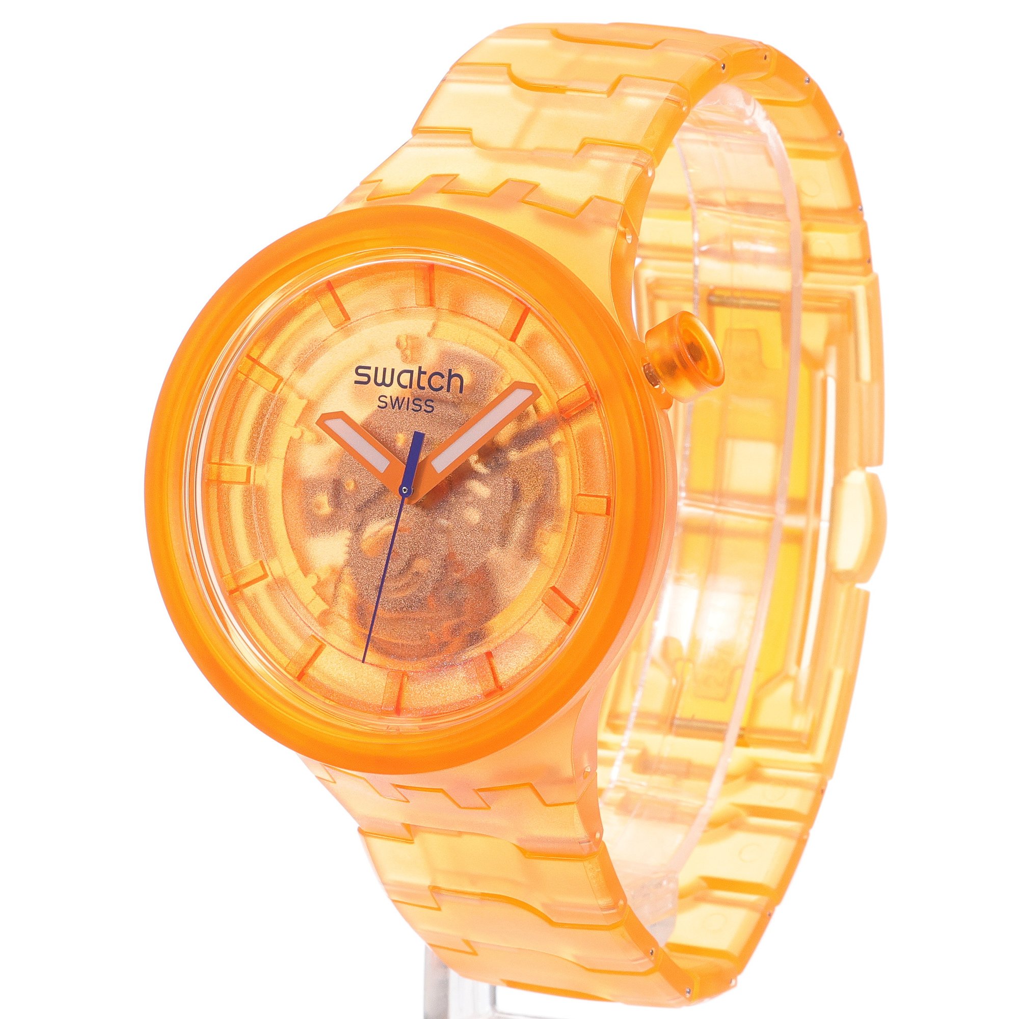 zegarek Swatch SB05O103 pomarańczowy Big Bold - miniatura 2