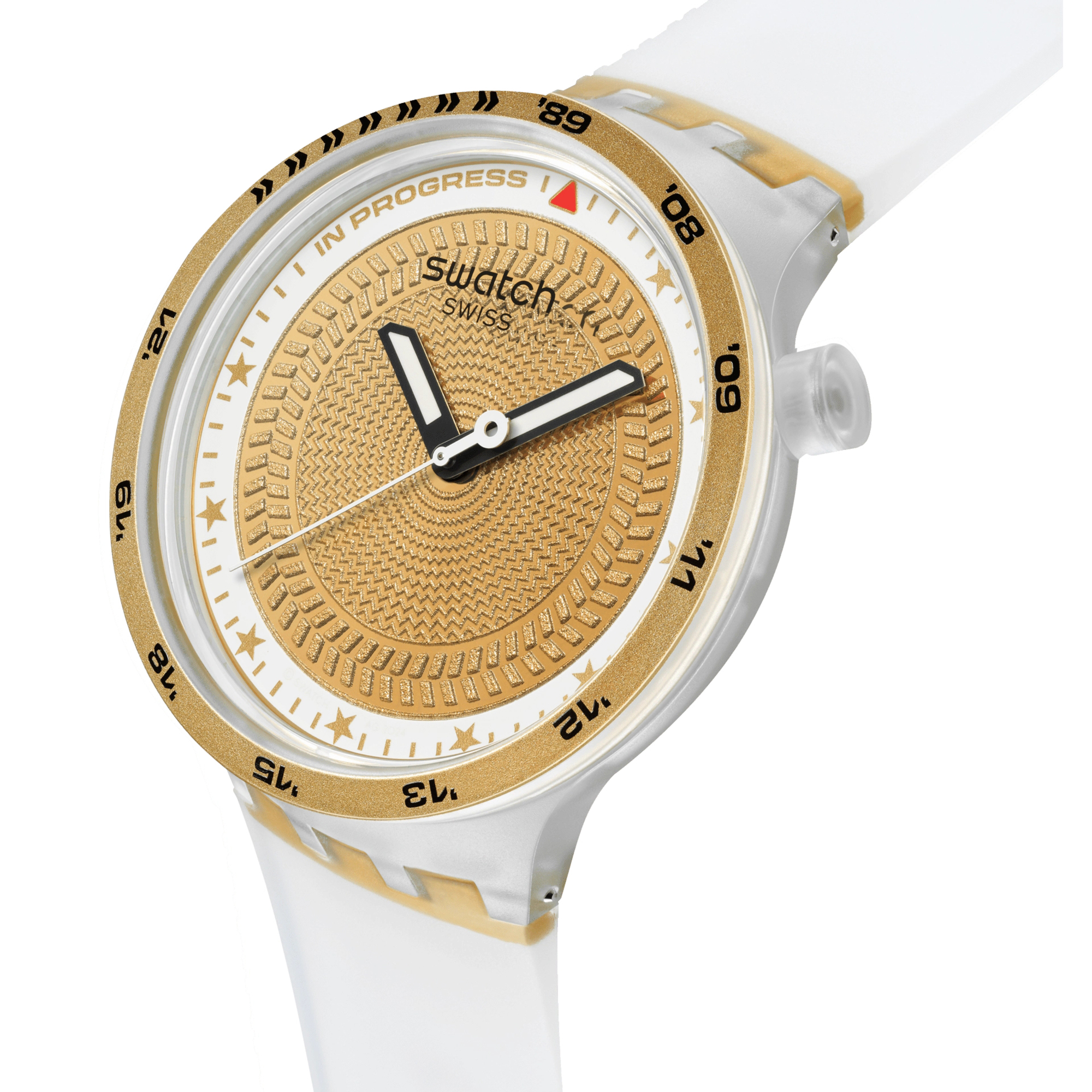 zegarek Swatch SBO5K105 kwarcowy męski Big Bold G-TURN - miniatura 3