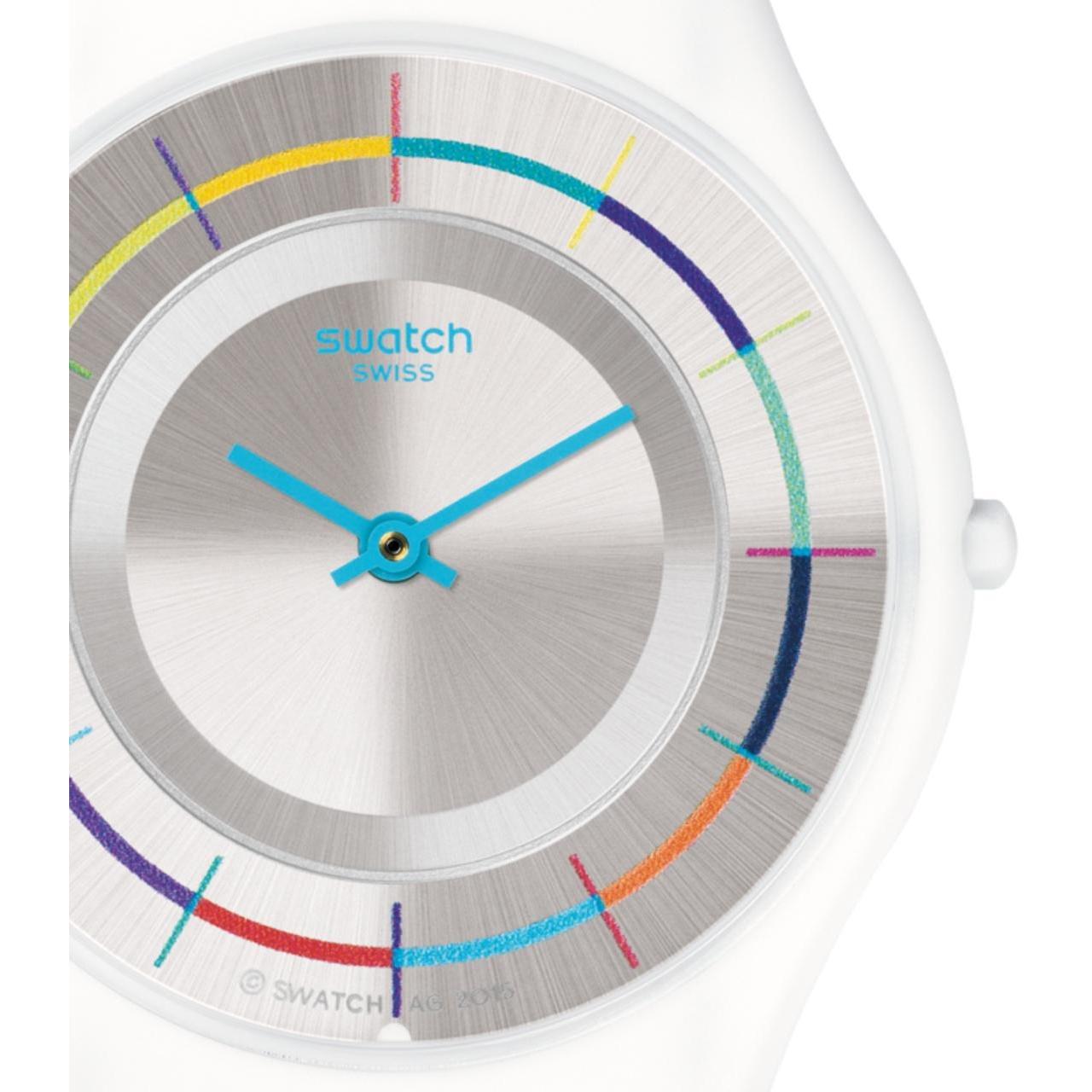 zegarek Swatch SFW109 biały Skin - miniatura 7