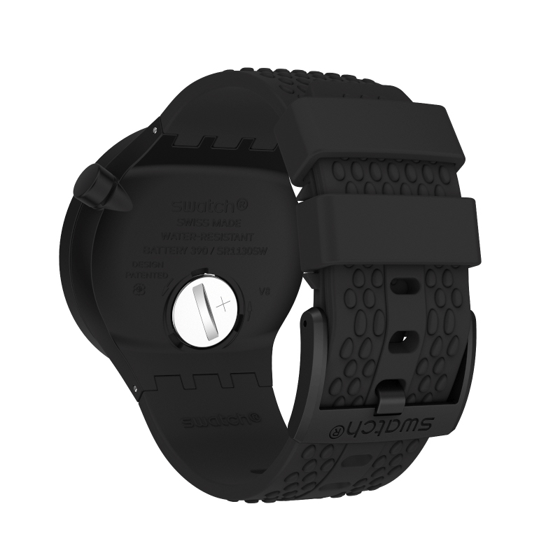 zegarek Swatch SO27B100 kwarcowy męski Big Bold BBBLACK - miniatura 4