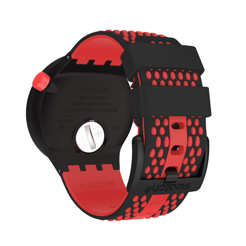 zegarek Swatch SO27B102 kwarcowy męski Big Bold BBBLOOD - miniatura 4