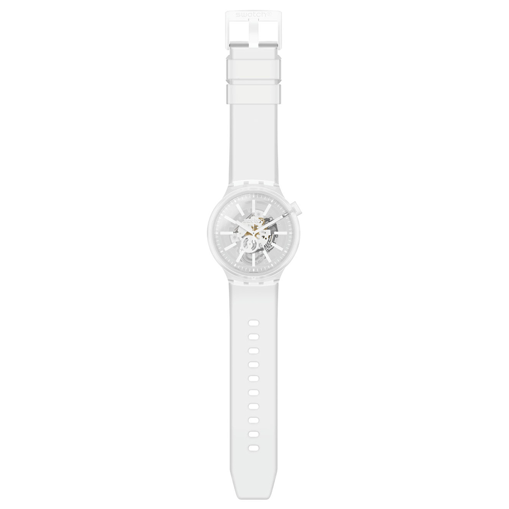 Swatch SO27E106 WHITEINJELLY zegarek klasyczny Big Bold - miniatura 2