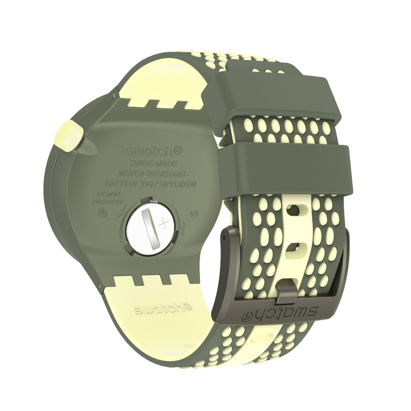 zegarek Swatch SO27M102 kwarcowy męski Big Bold BBBLANCO - miniatura 4