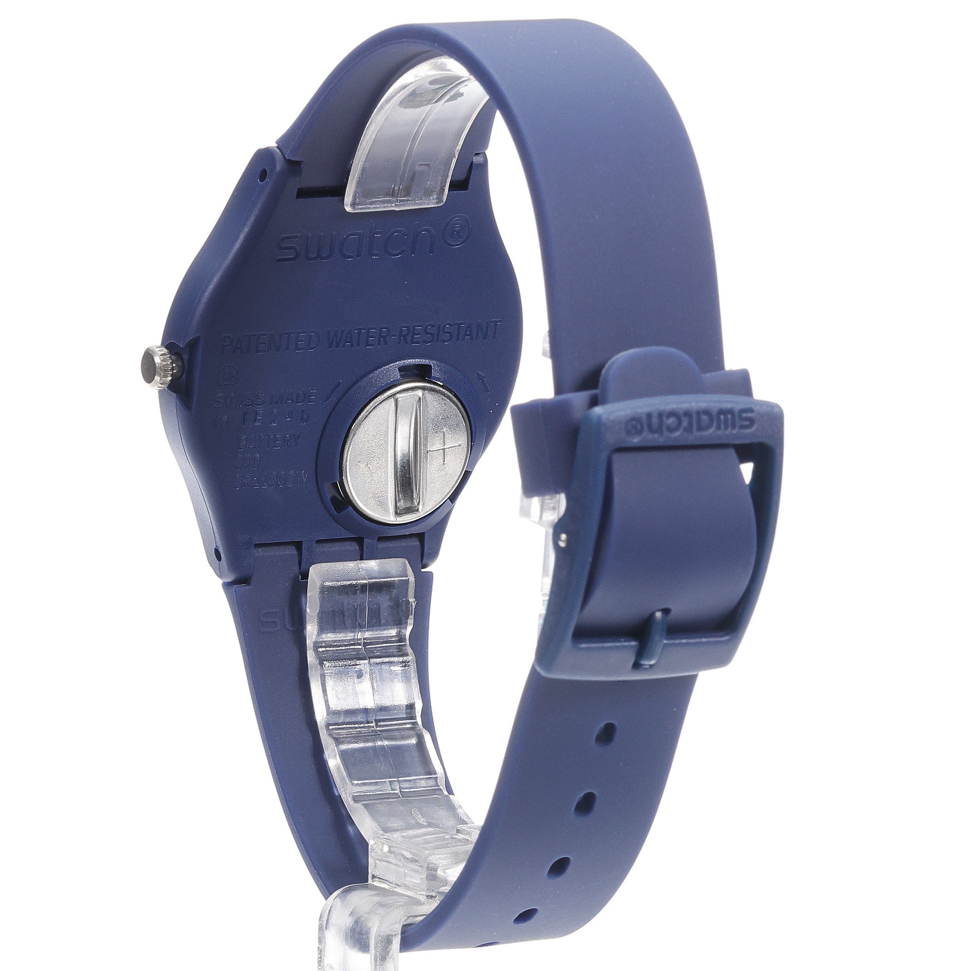 zegarek Swatch SO28N118 kwarcowy dla dzieci Originals TIME TO TEAL - miniatura 4