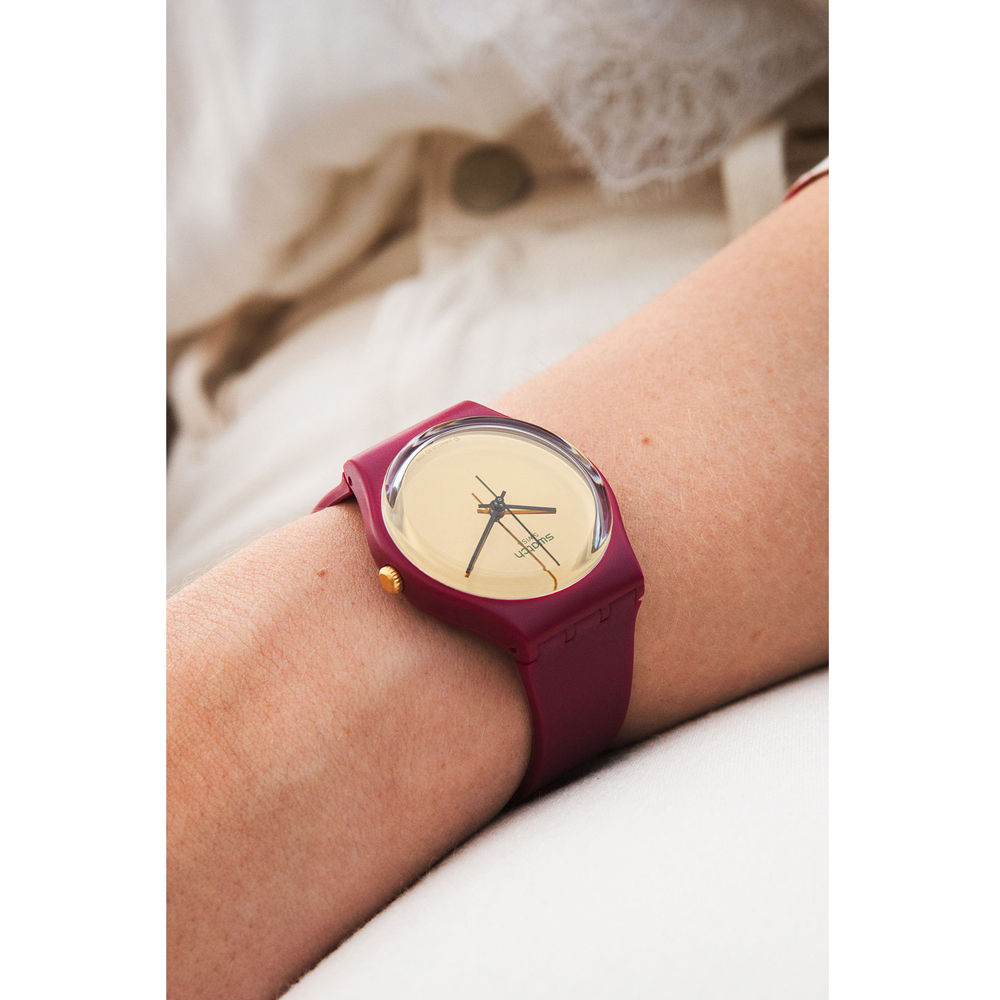 Swatch SO28R102 damski zegarek Originals New Gent pasek - miniatura 5