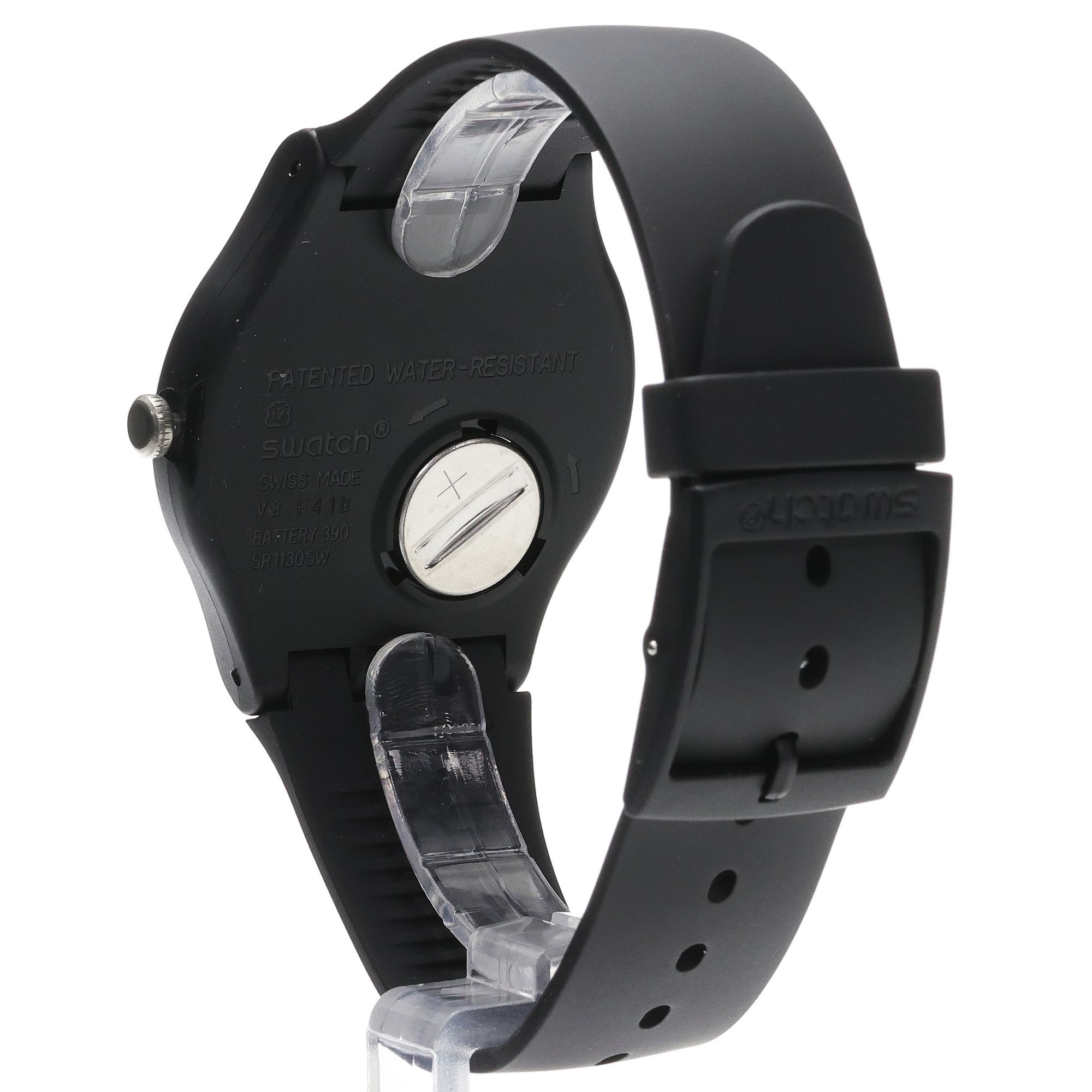 zegarek Swatch SO29B704 kwarcowy męski Originals MONO BLACK