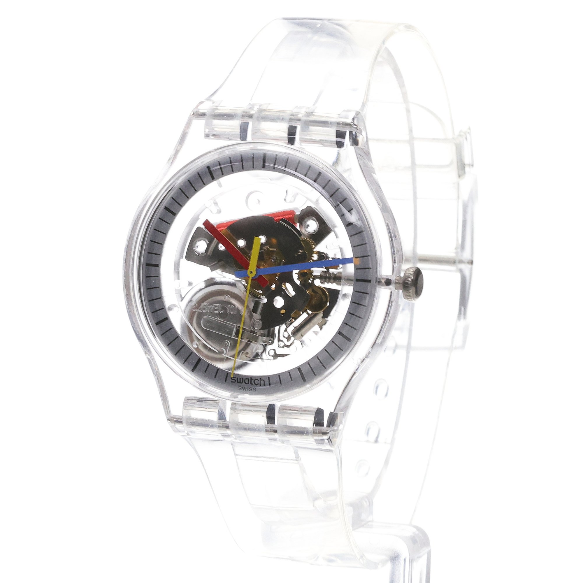 zegarek Swatch SO29K100-S06 kwarcowy męski Originals CLEARLY NEW GENT