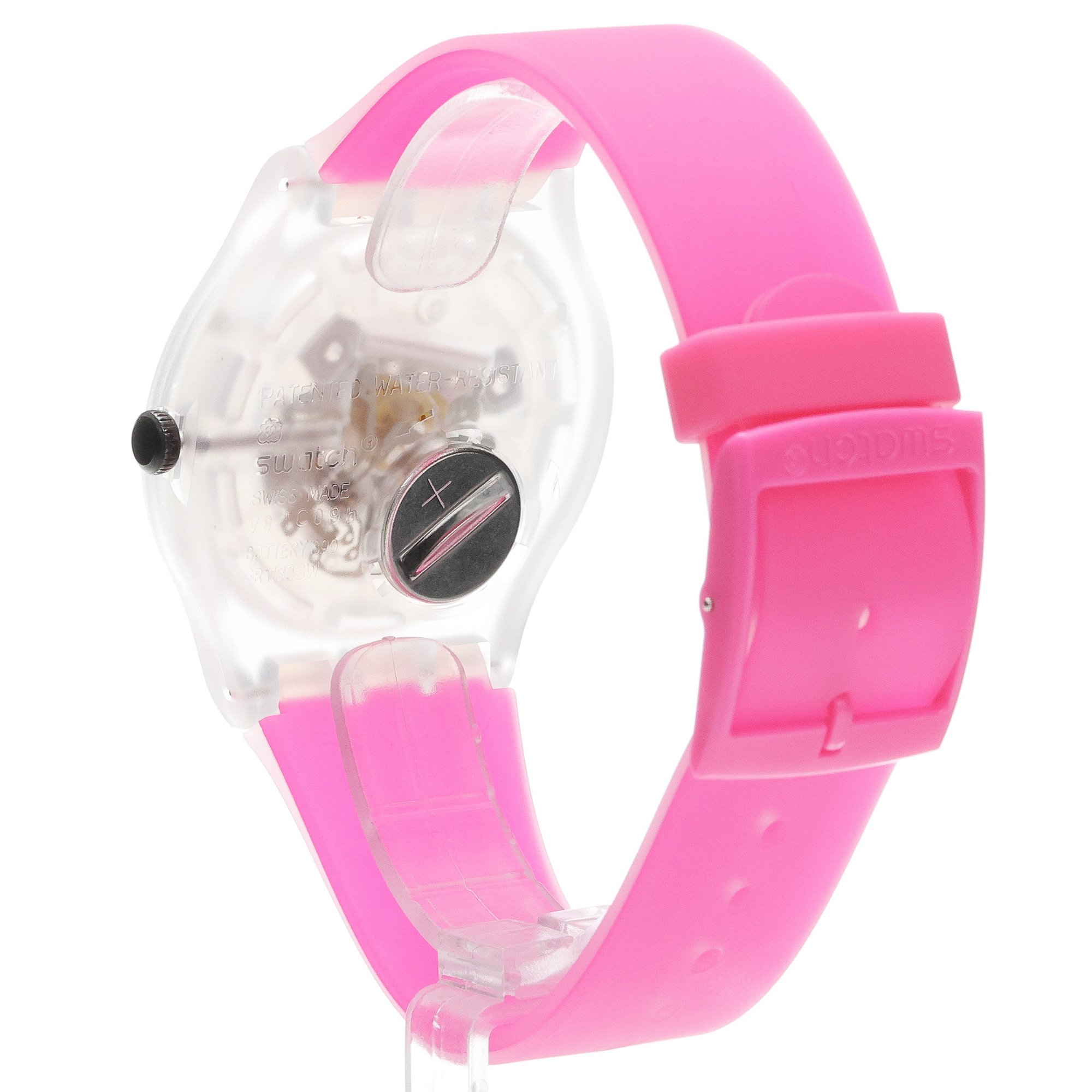zegarek Swatch SO29K107 kwarcowy damski Originals PINK DAZE - miniatura 4