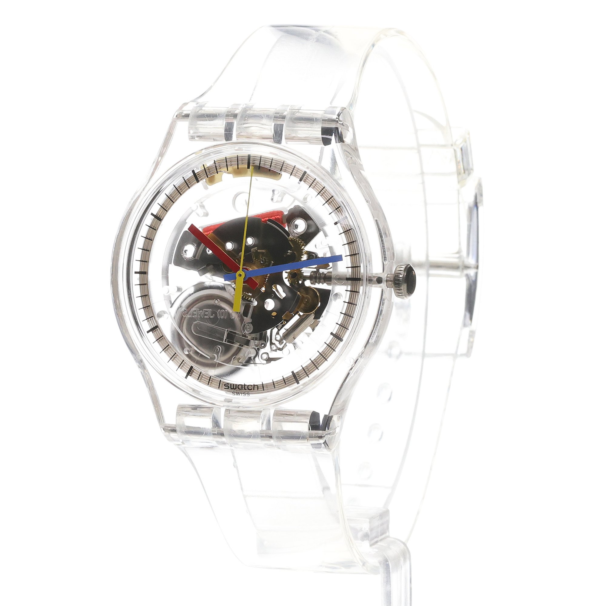 zegarek Swatch SO29K115-6000 bezbarwny Originals - miniatura 2