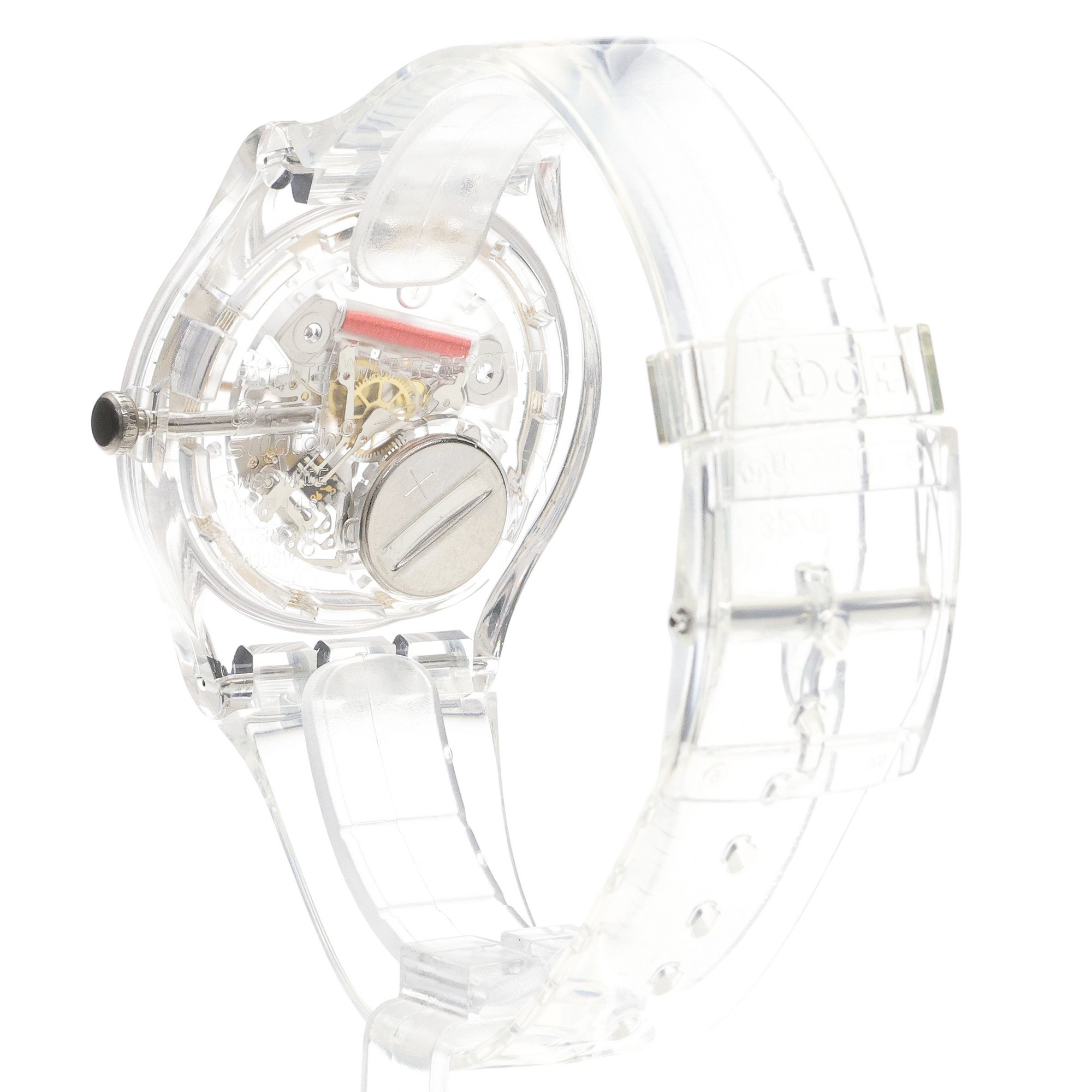 zegarek Swatch SO29K115-6000 kwarcowy męski Originals CLEARLY NEW GENT PAY - miniatura 4