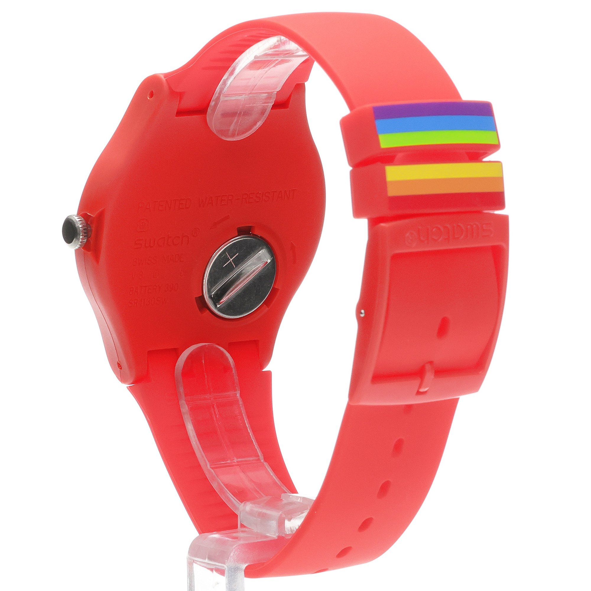 zegarek Swatch SO29R705 kwarcowy męski Originals PROUDLY RED - miniatura 4