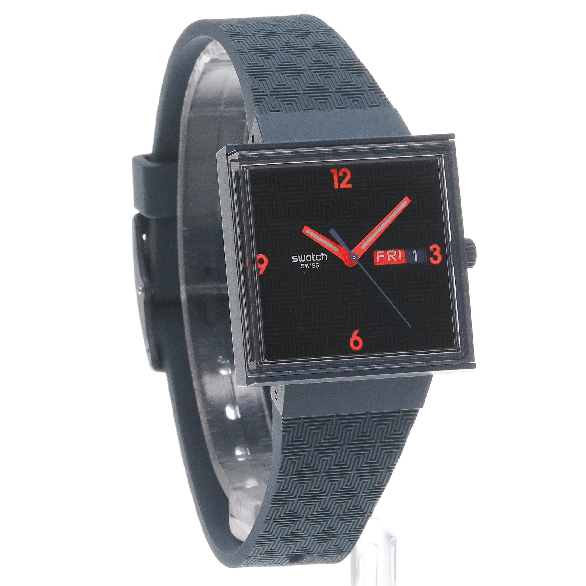 zegarek Swatch SO34M701 zielony Bioceramic - miniatura 3