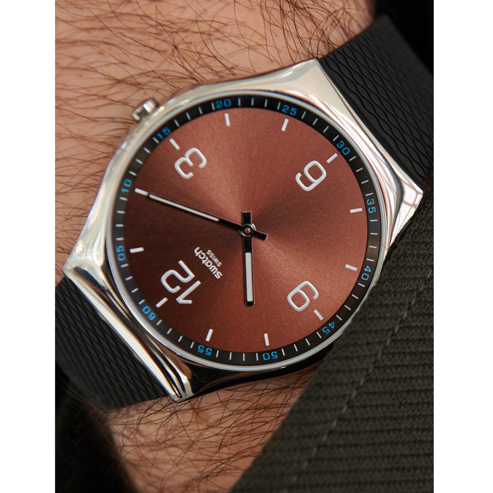 Swatch SS07S107 męski zegarek Skin pasek - miniatura 5