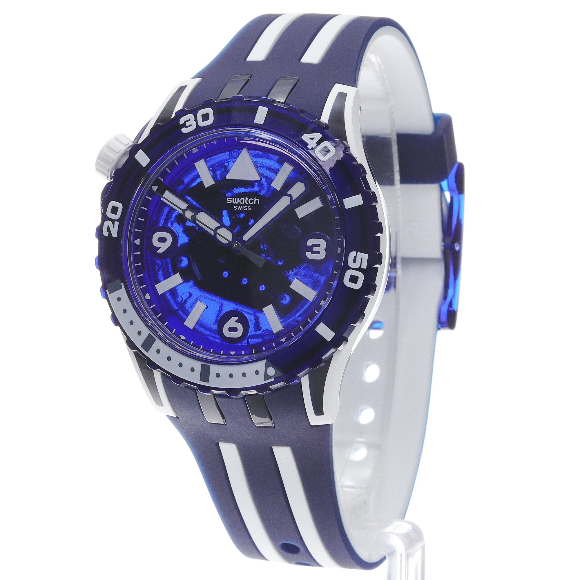 zegarek Swatch SSCU09N100 SEA WASP Originals hesalitowe - miniatura 2