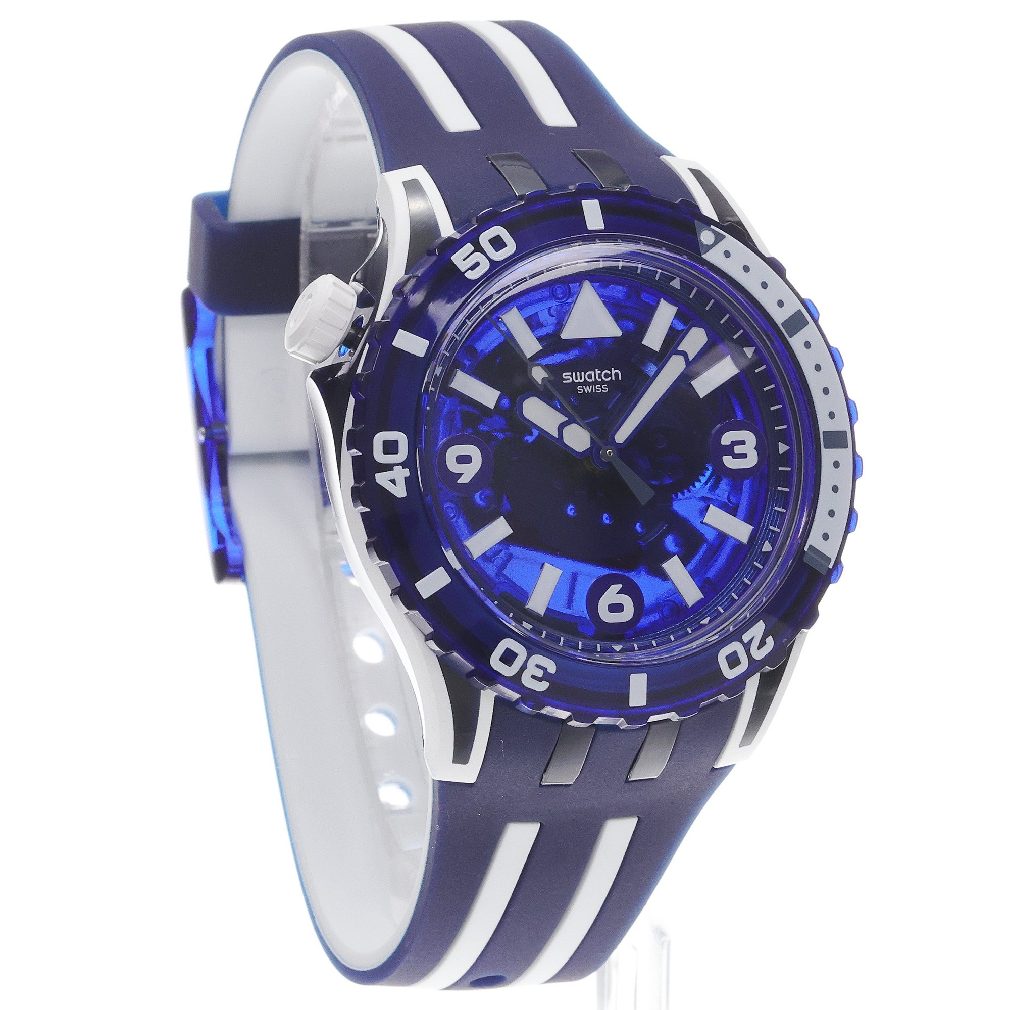 zegarek Swatch SSCU09N101-6000 kwarcowy męski Originals SEA WASP PAY - miniatura 3