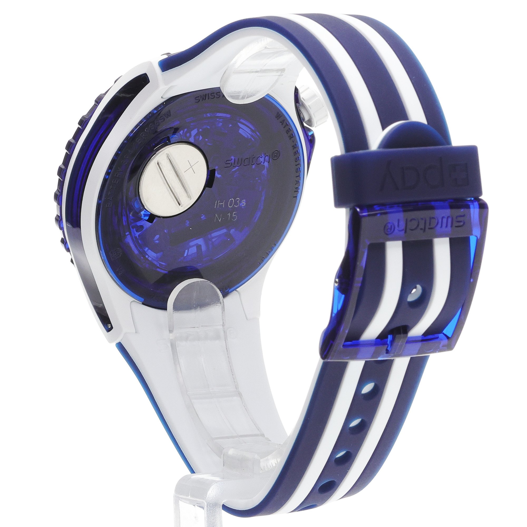 zegarek Swatch SSCU09N101-6000 szary Originals - miniatura 4