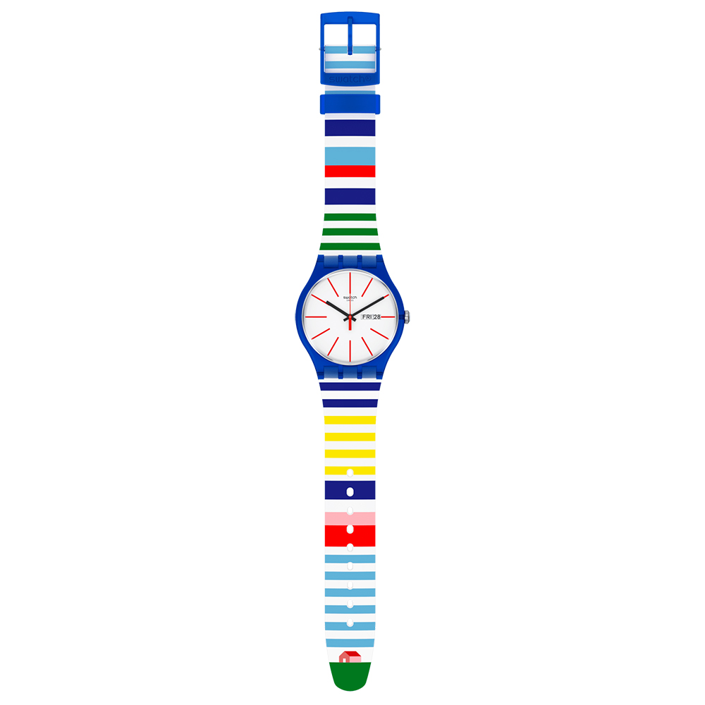 zegarek Swatch SUON715 kwarcowy męski Originals - miniatura 5