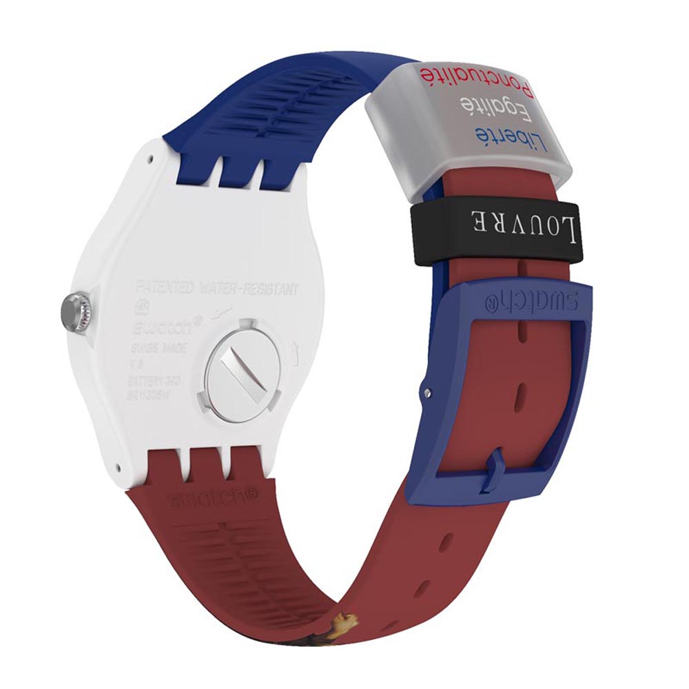 Swatch SUOZ316 męski zegarek Originals pasek - miniatura 3