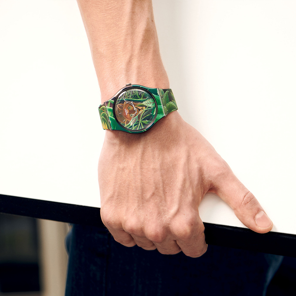 zegarek Swatch SUOZ333 czarny Originals - miniatura 7