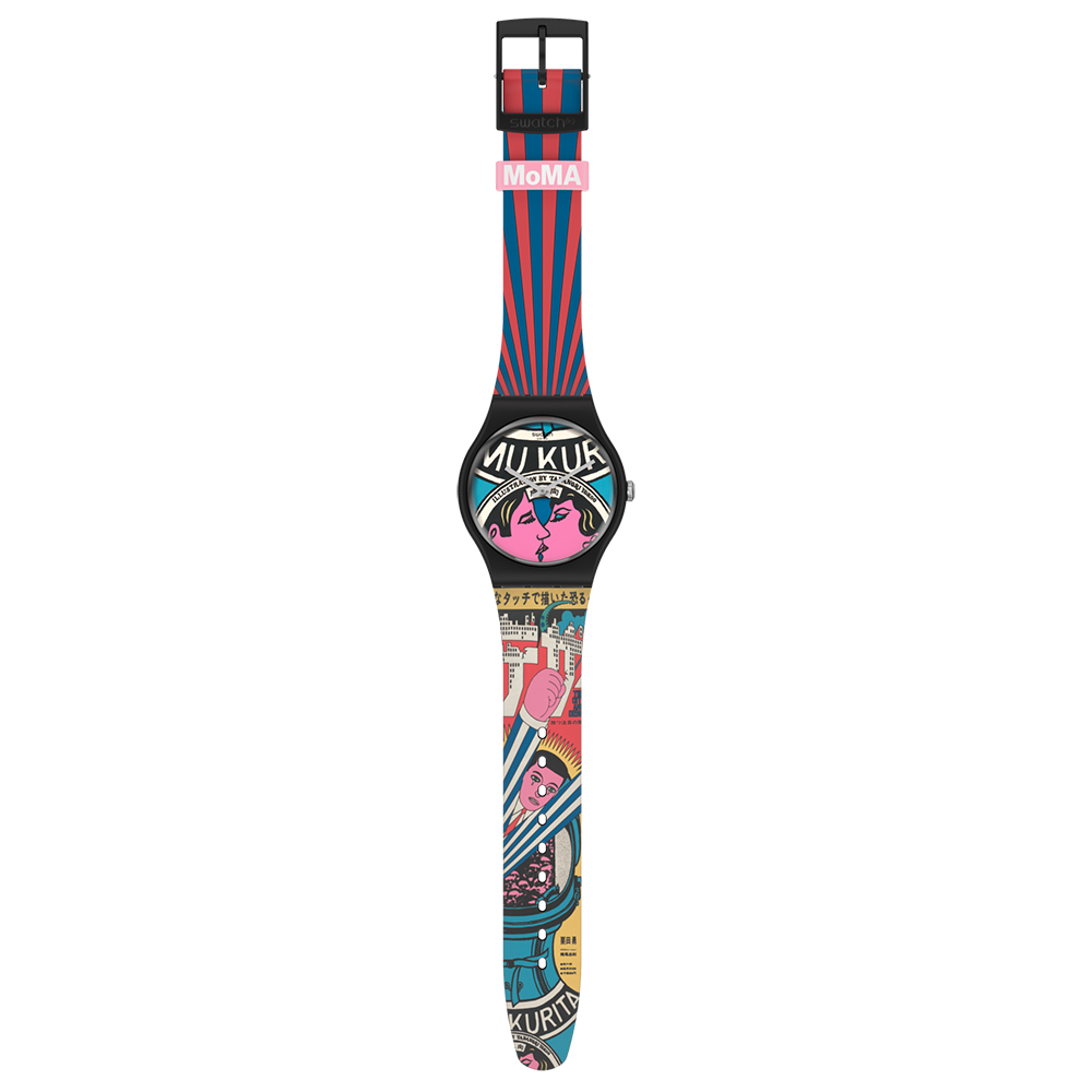 zegarek Swatch SUOZ334 czarny Originals - miniatura 4