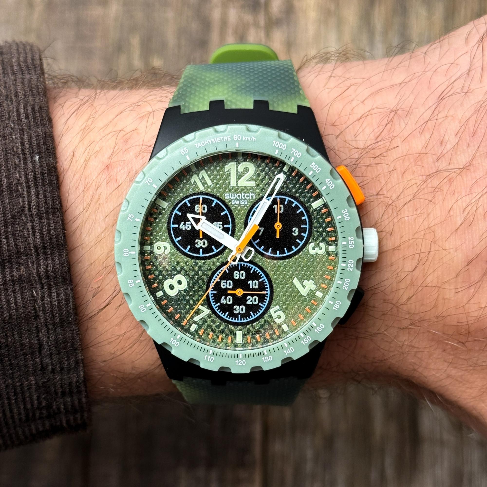 zegarek Swatch SUSB109-6000 czarny Originals - miniatura 11