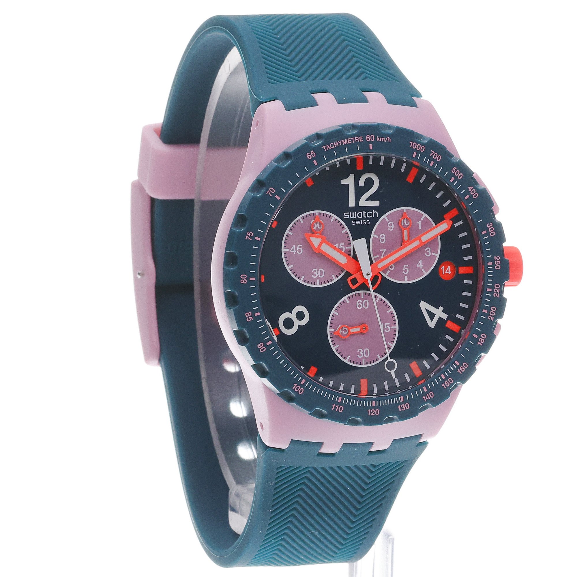 zegarek Swatch SUSP400 zielony Originals - miniatura 3