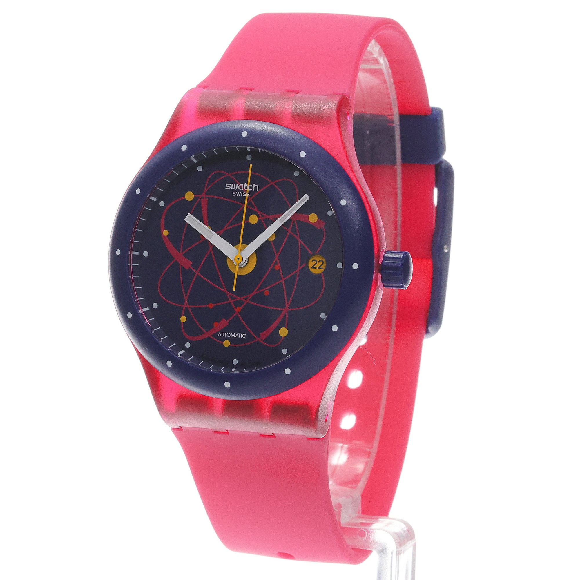 zegarek Swatch SUTR401 automatyczny damski Originals SISTEM PINK - miniatura 2