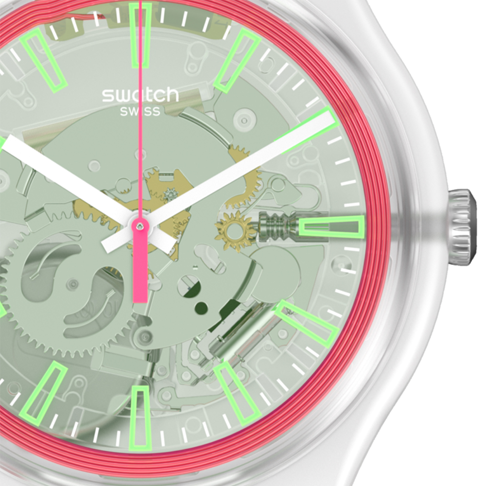 zegarek Swatch SVIK103-5300 bezbarwny Originals New Gent - miniatura 5