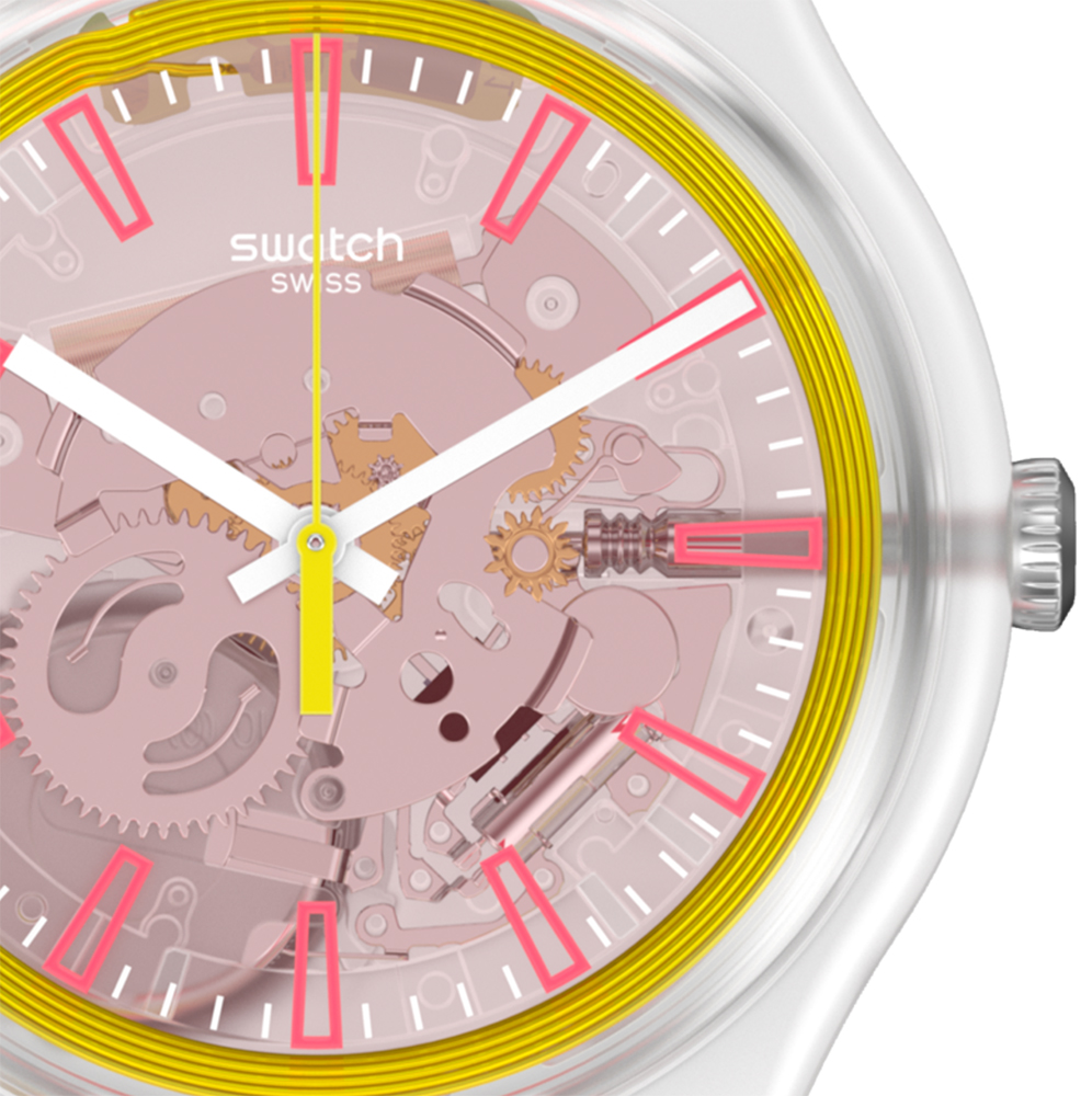zegarek Swatch SVIK104-5300 bezbarwny Originals New Gent - miniatura 2