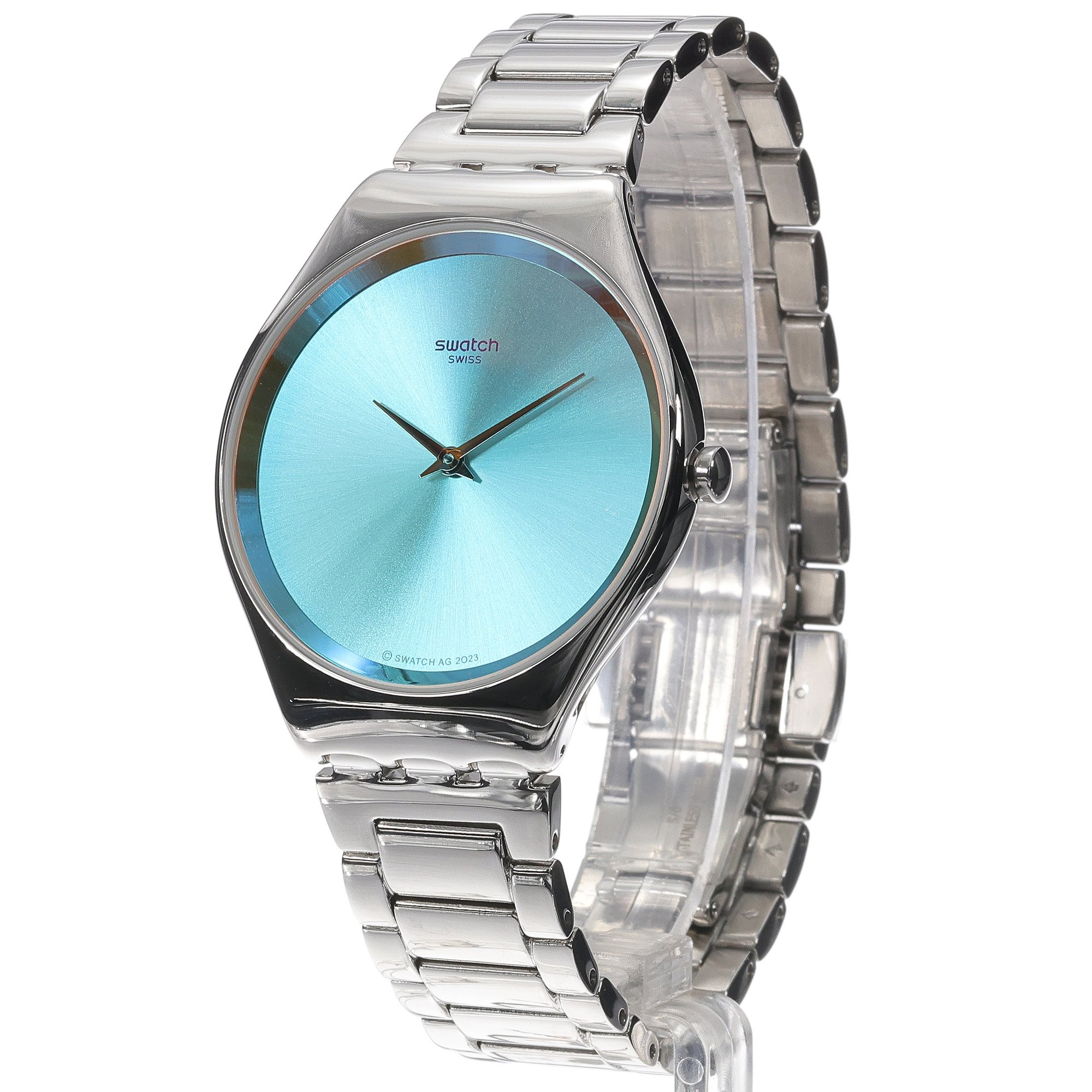 zegarek Swatch SYXS155G srebrny Skin - miniatura 2