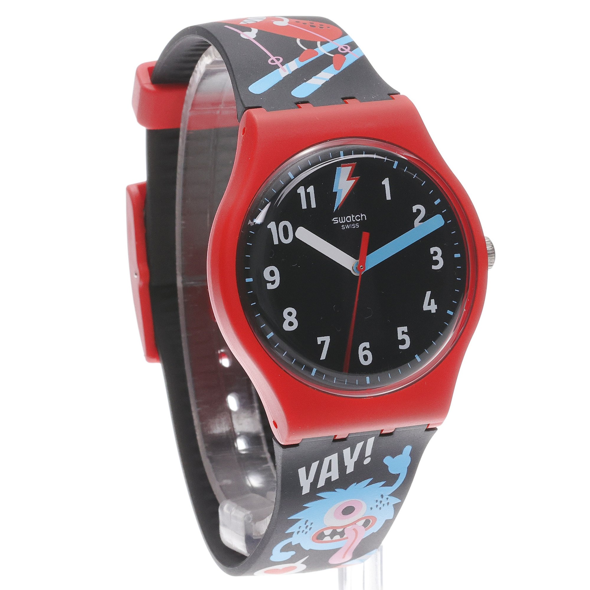zegarek Swatch SZS38 TIME TOGETHER SET Originals z tworzywa sztucznego - miniatura 3