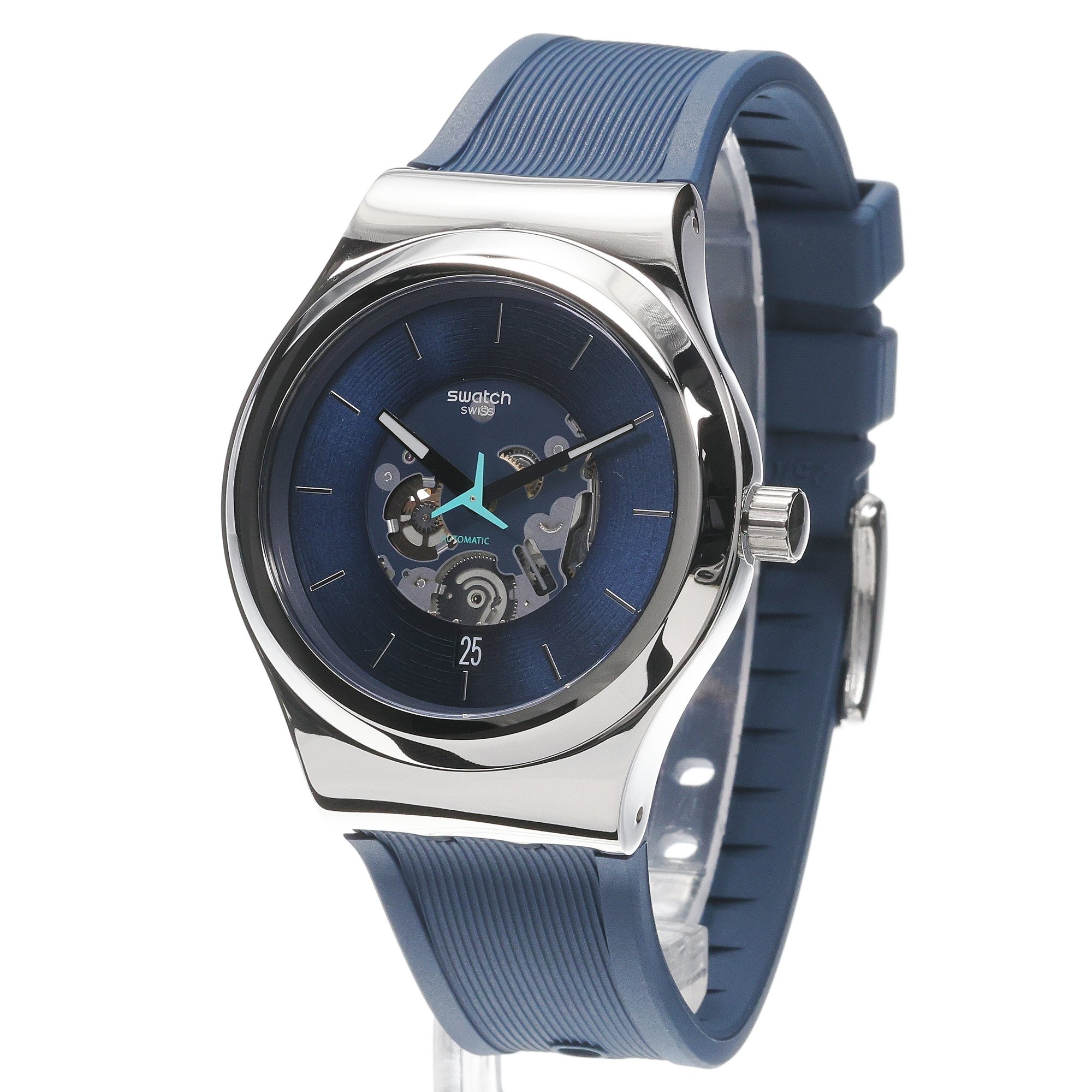 zegarek Swatch YIS430 automatyczny męski Originals BLURANG