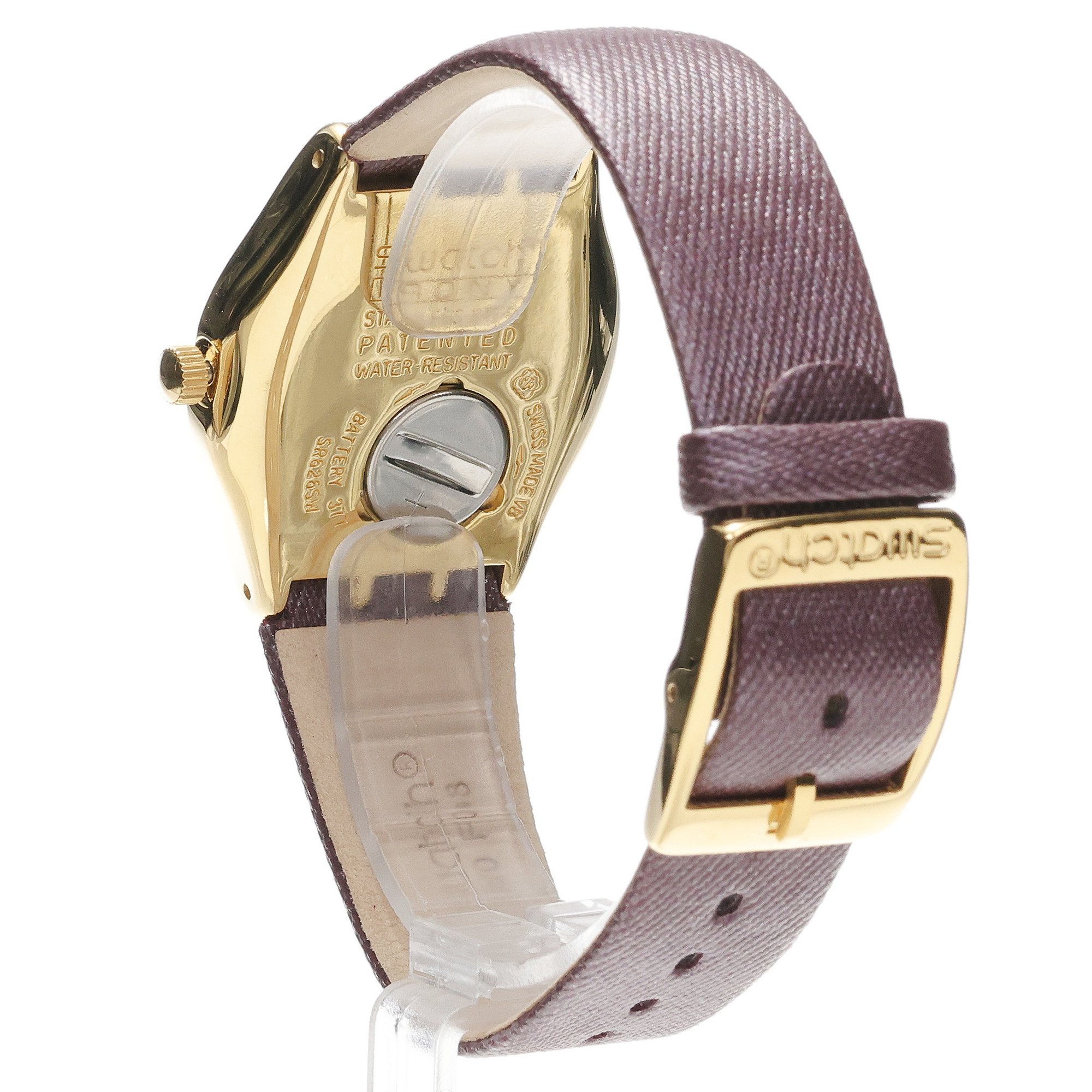 zegarek Swatch YLG413 złoty Irony - miniatura 4