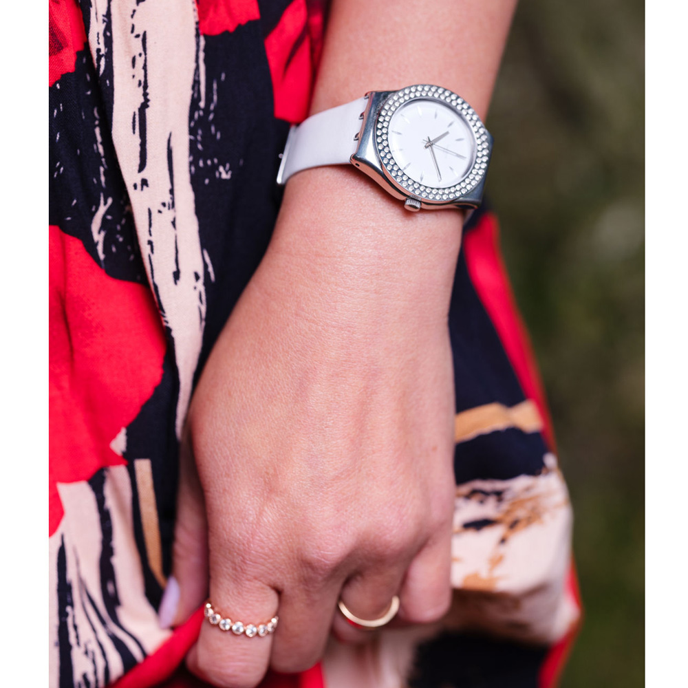 Swatch YLS217 damski zegarek Irony pasek