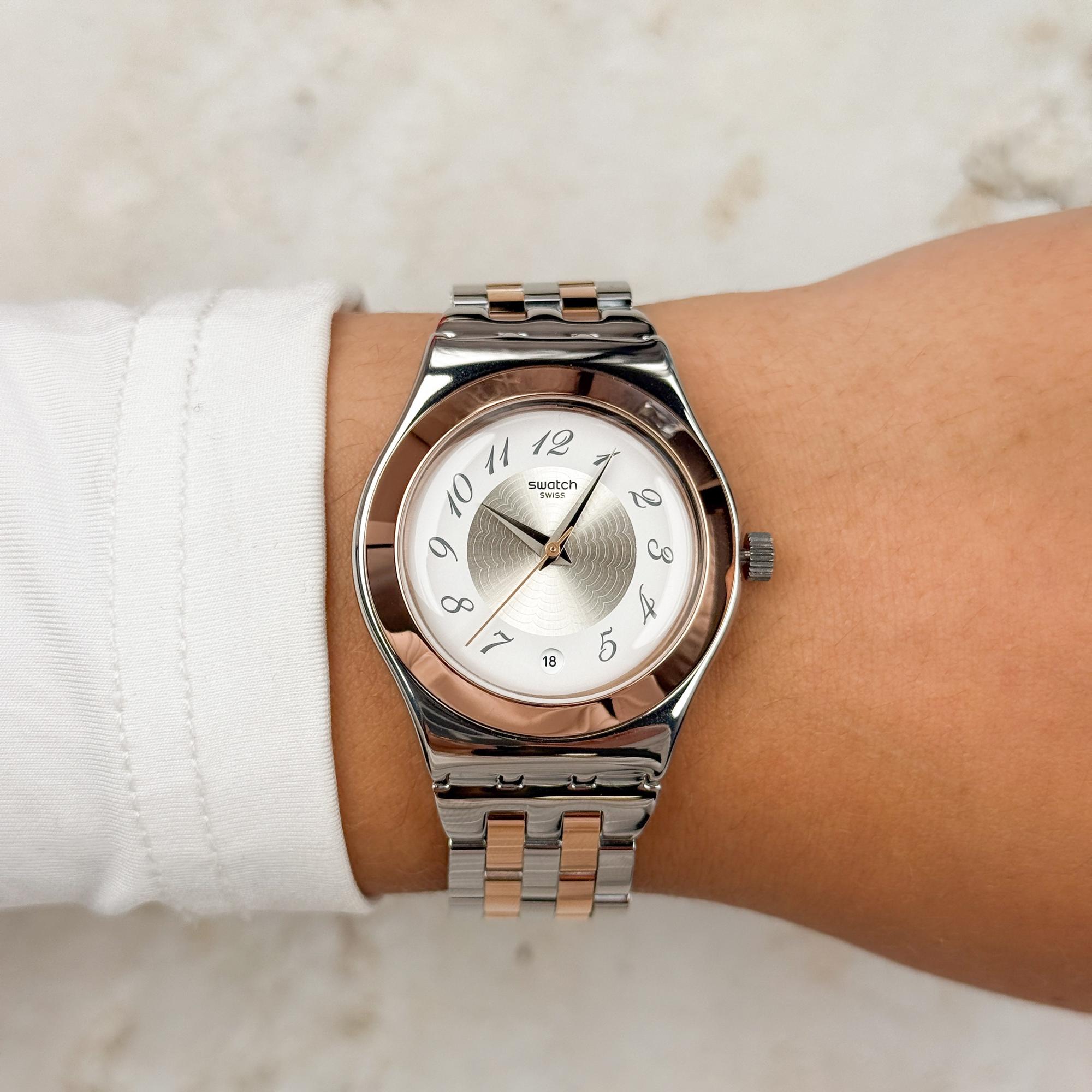 zegarek Swatch YLS454GC kwarcowy damski Irony Midmix