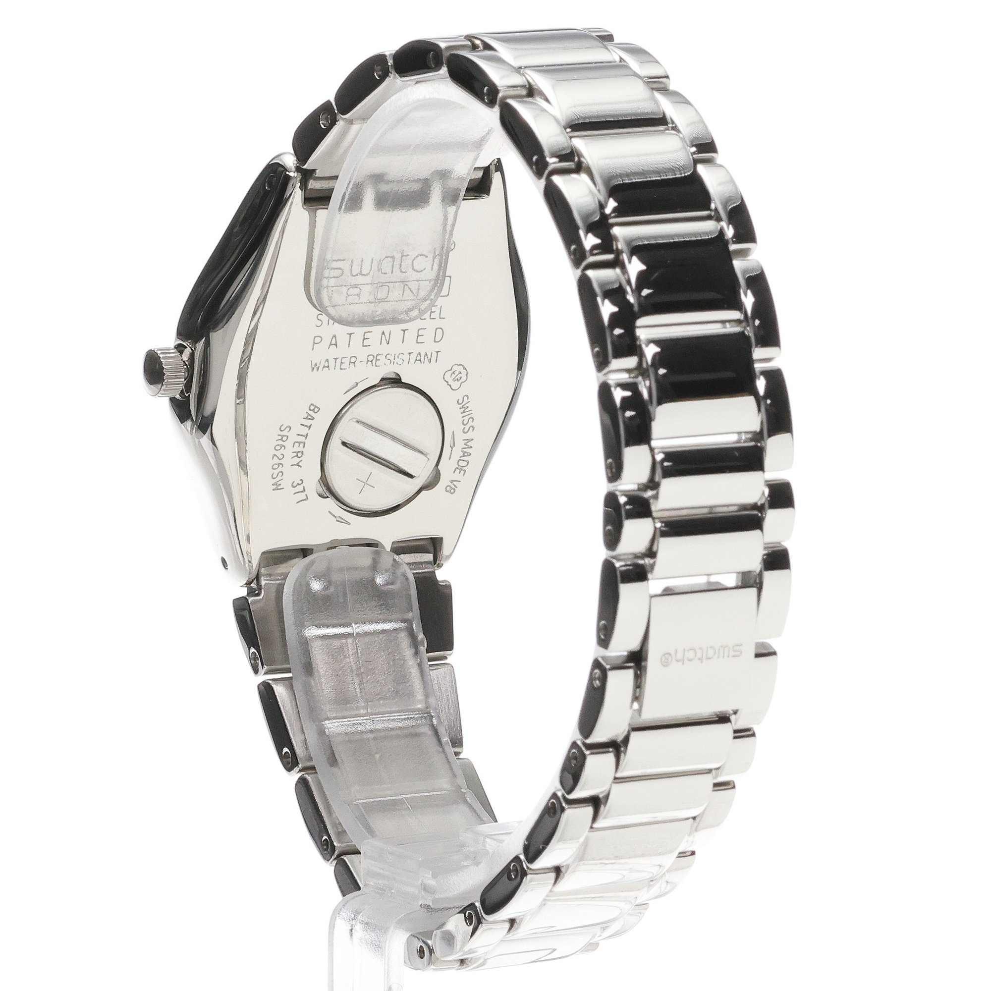 zegarek Swatch YLS468G kwarcowy damski Irony MIDDLESTEEL - miniatura 4