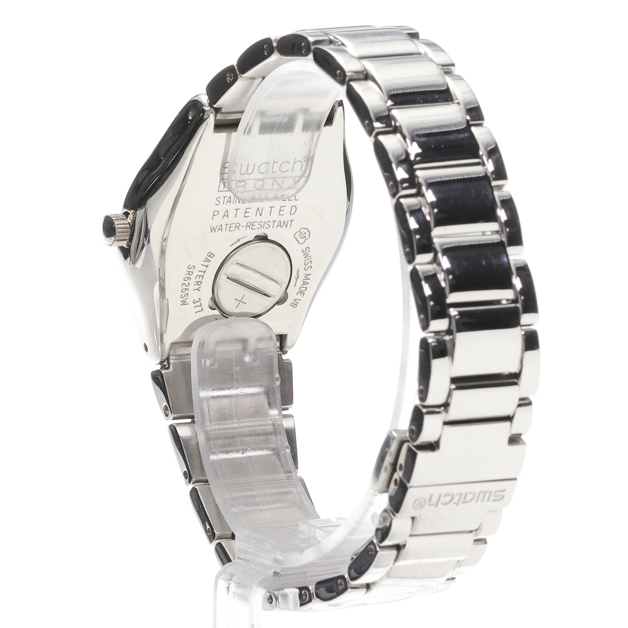 zegarek Swatch YLS468GC srebrny Irony - miniatura 4