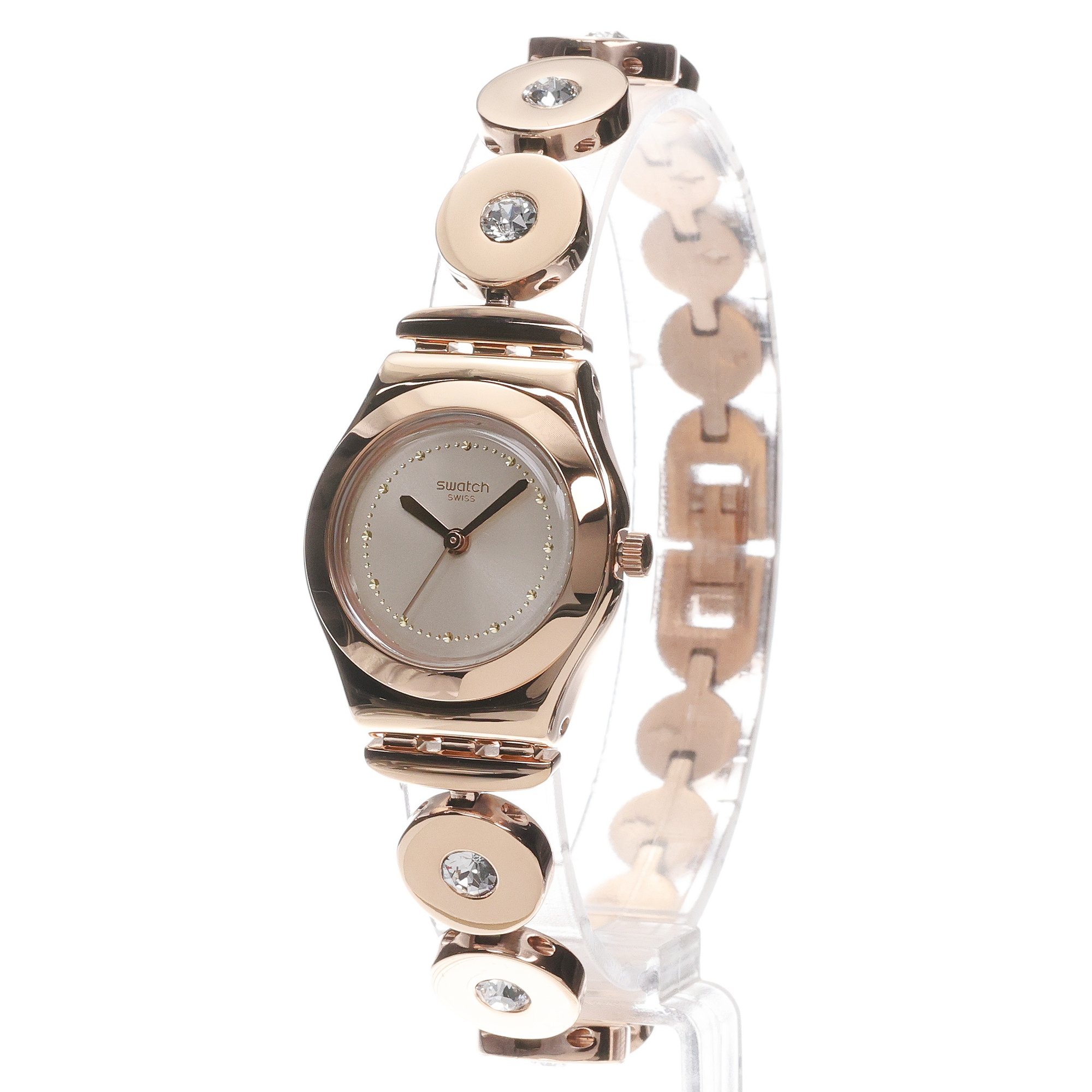 zegarek Swatch YSG186G różowe złoto Irony - miniatura 2