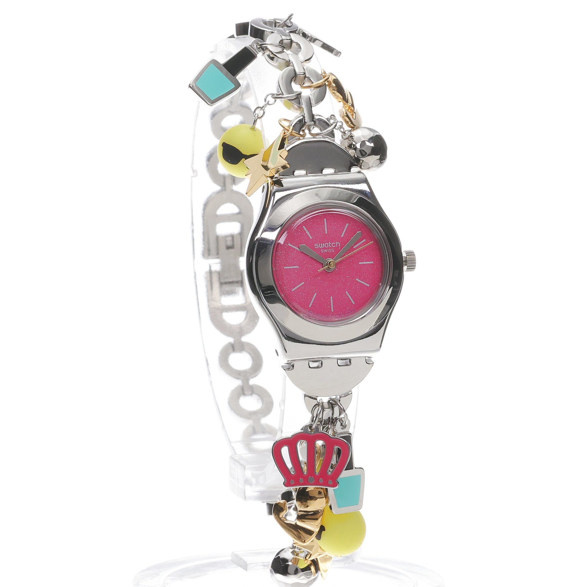zegarek Swatch YSZ101G kwarcowy damski Irony THE CHARM OF MOM